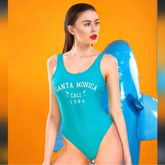 Primark Other - Primark Teal Santa Monica One Piece Swimsuit
